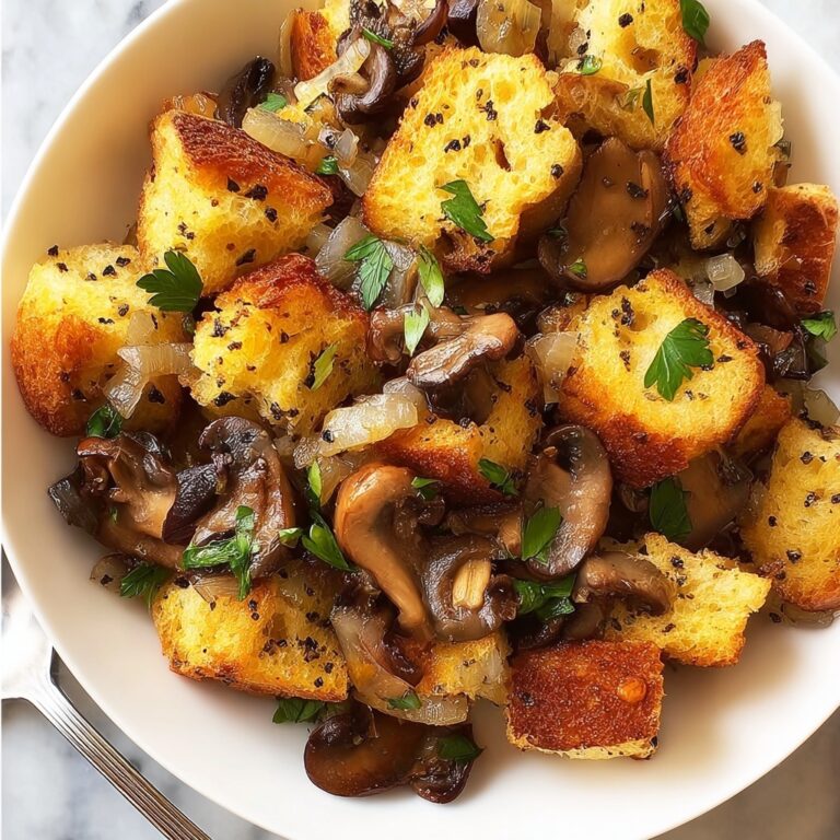 Mushroom Herb Stuffing Recipe