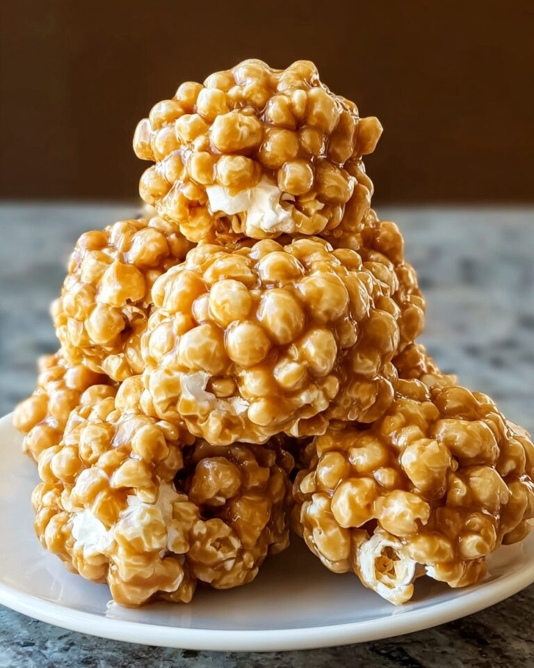 Caramel Popcorn Balls Recipe
