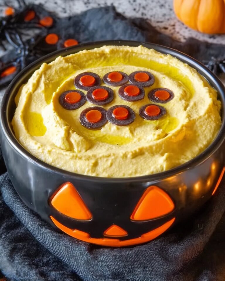 Halloween Green Chili Con Queso Dip Recipe