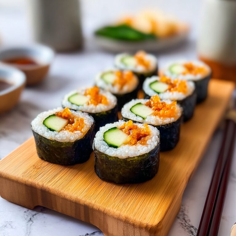 Cheese Kimchi Kimbap Recipe