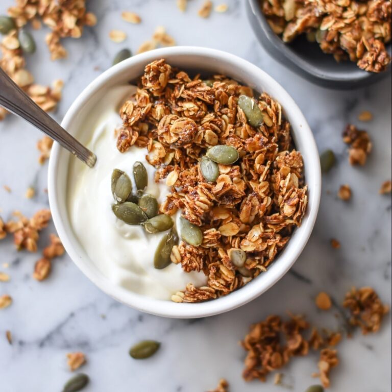 Pumpkin Spice Protein Granola for a Healthy Crunch Recipe