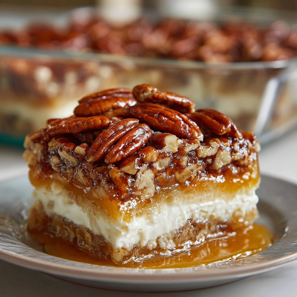 Pecan Pie Dump Cake Recipe - Recipe Image