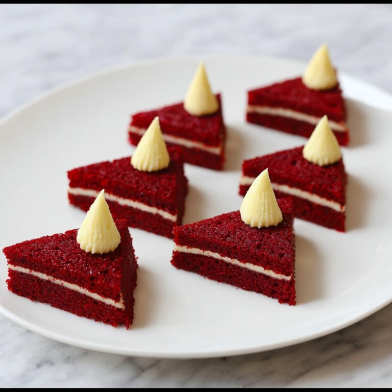 Red Velvet Santa Hat Brownies Recipe