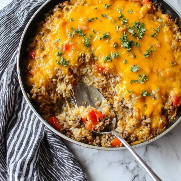 Cheesy Taco Rice Recipe