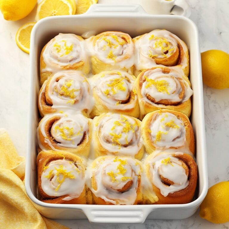 Lemon Sweet Rolls Recipe