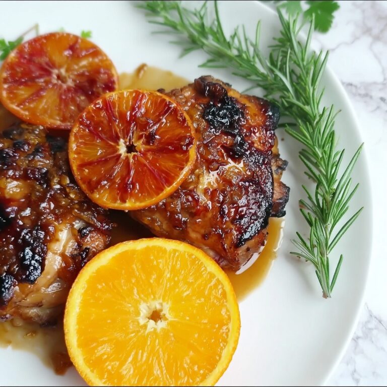 Zesty Orange Glazed Chicken: A Crisp Delight for Family Dinners Recipe