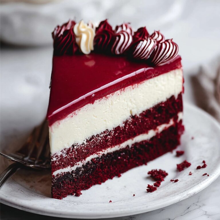 Homemade Red Velvet Cheesecake Recipe