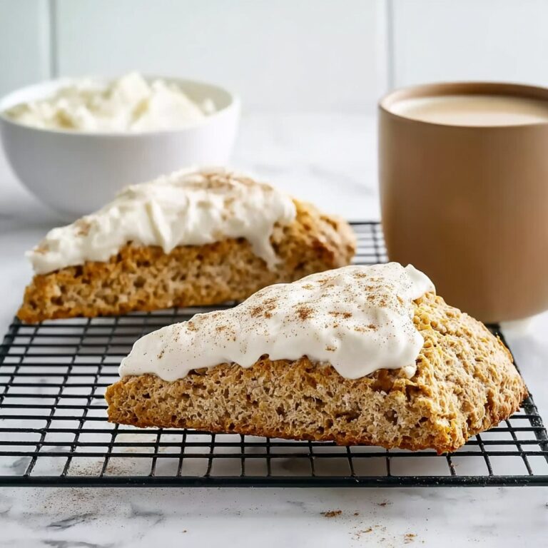 Pumpkin Cream Cheese Scones Recipe