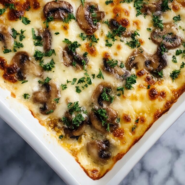 Heavenly Mushroom Polenta Casserole for Cozy Family Nights Recipe