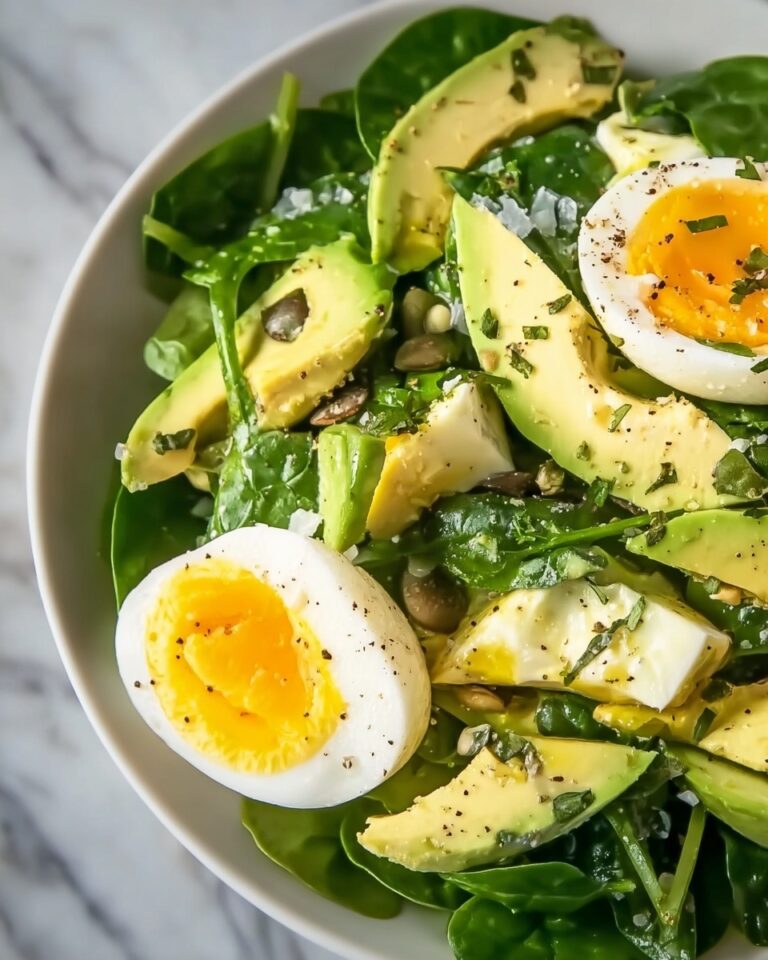 Avocado and Spinach Egg Salad Recipe