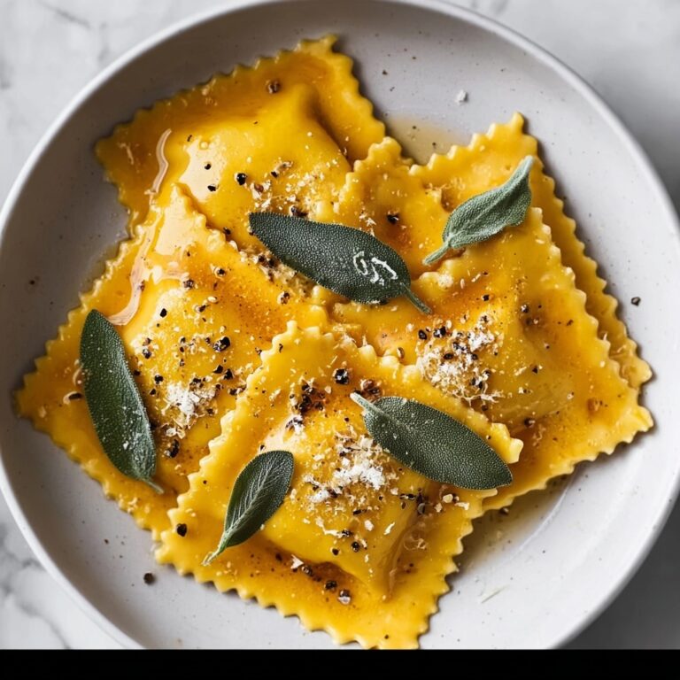 Delicious Butternut Squash Ravioli in Just 30 Minutes Recipe
