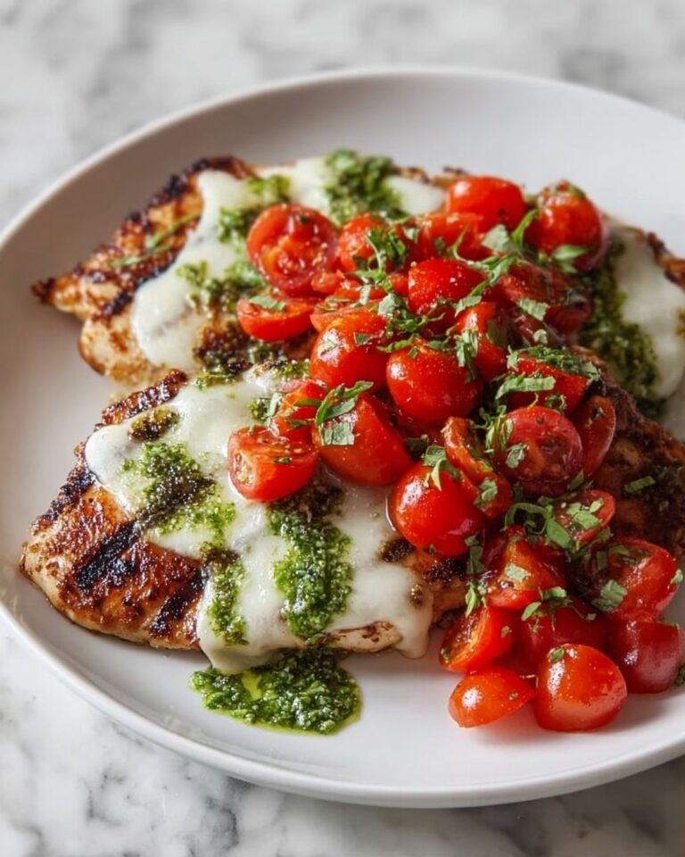 Grilled Chicken Margherita Recipe