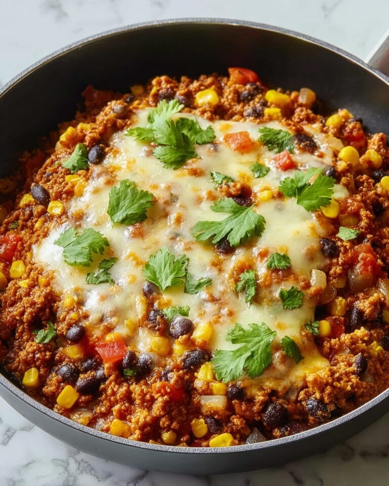 Mexican Beef and Rice Skillet Recipe
