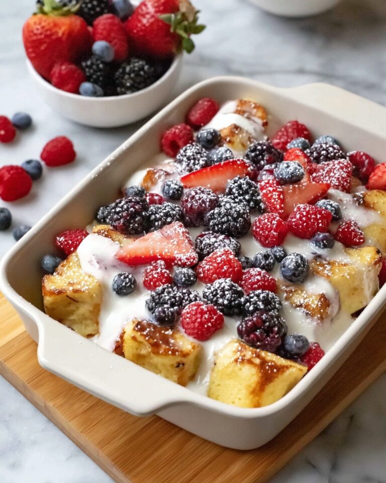 Berry French Toast Casserole Recipe