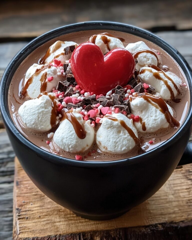 Valentine’s Hot Chocolate Dip Recipe