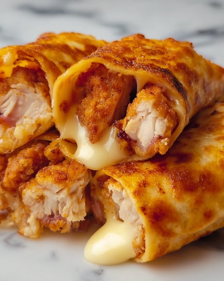 Air Fryer Hot Chicken and Cheese Wraps Recipe