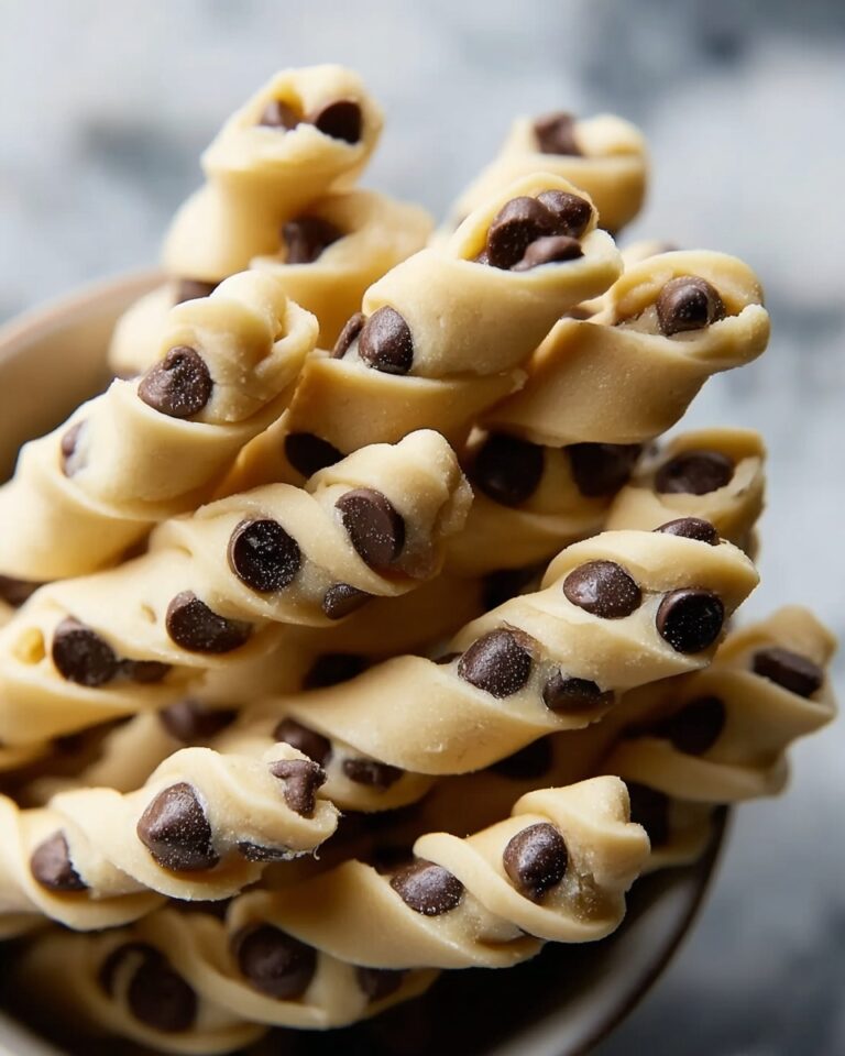 Chocolate Chip Cookie Dough Twists Recipe