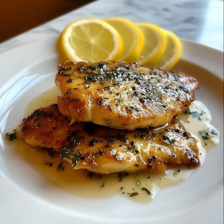 Pan-Fried Tilapia with Lemon Butter Sauce Recipe