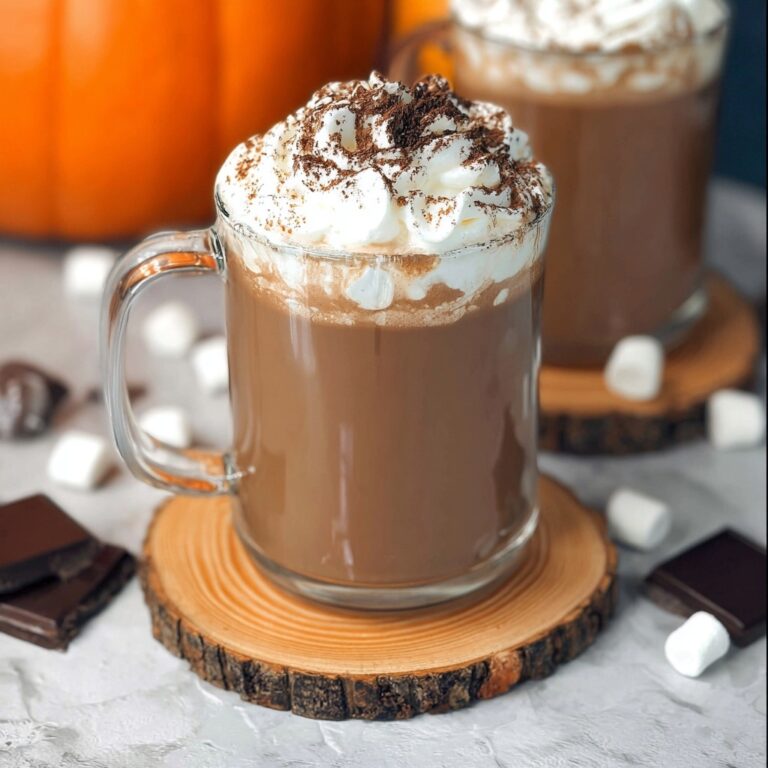 Pumpkin Hot Chocolate Recipe