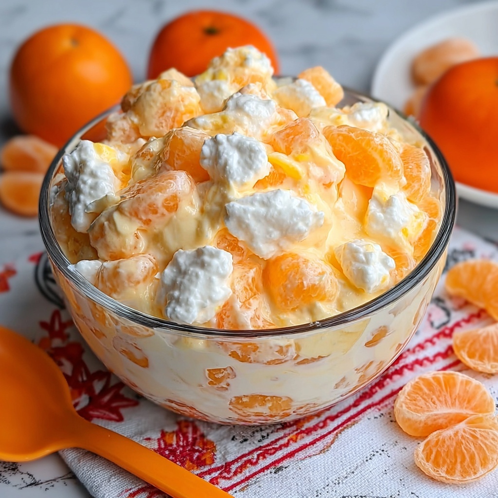Orange Creamsicle Fluff Salad Recipe - Recipe Image