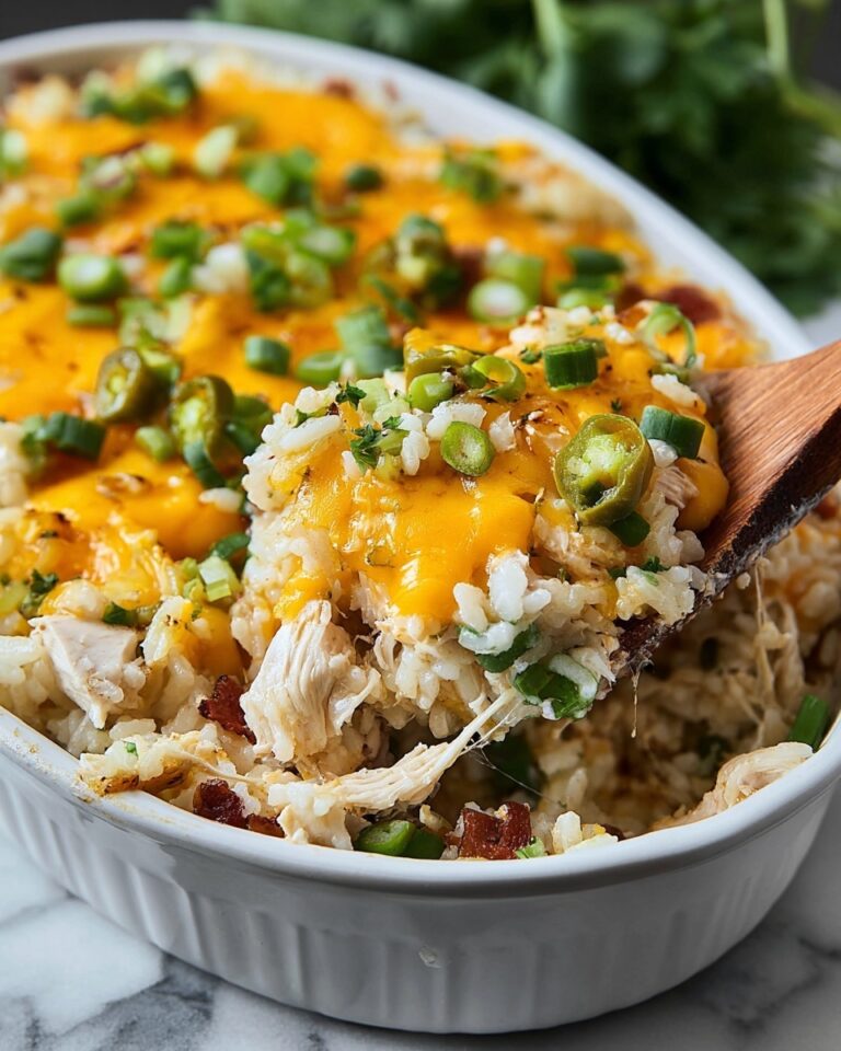Green Chile Chicken and Rice Casserole Recipe