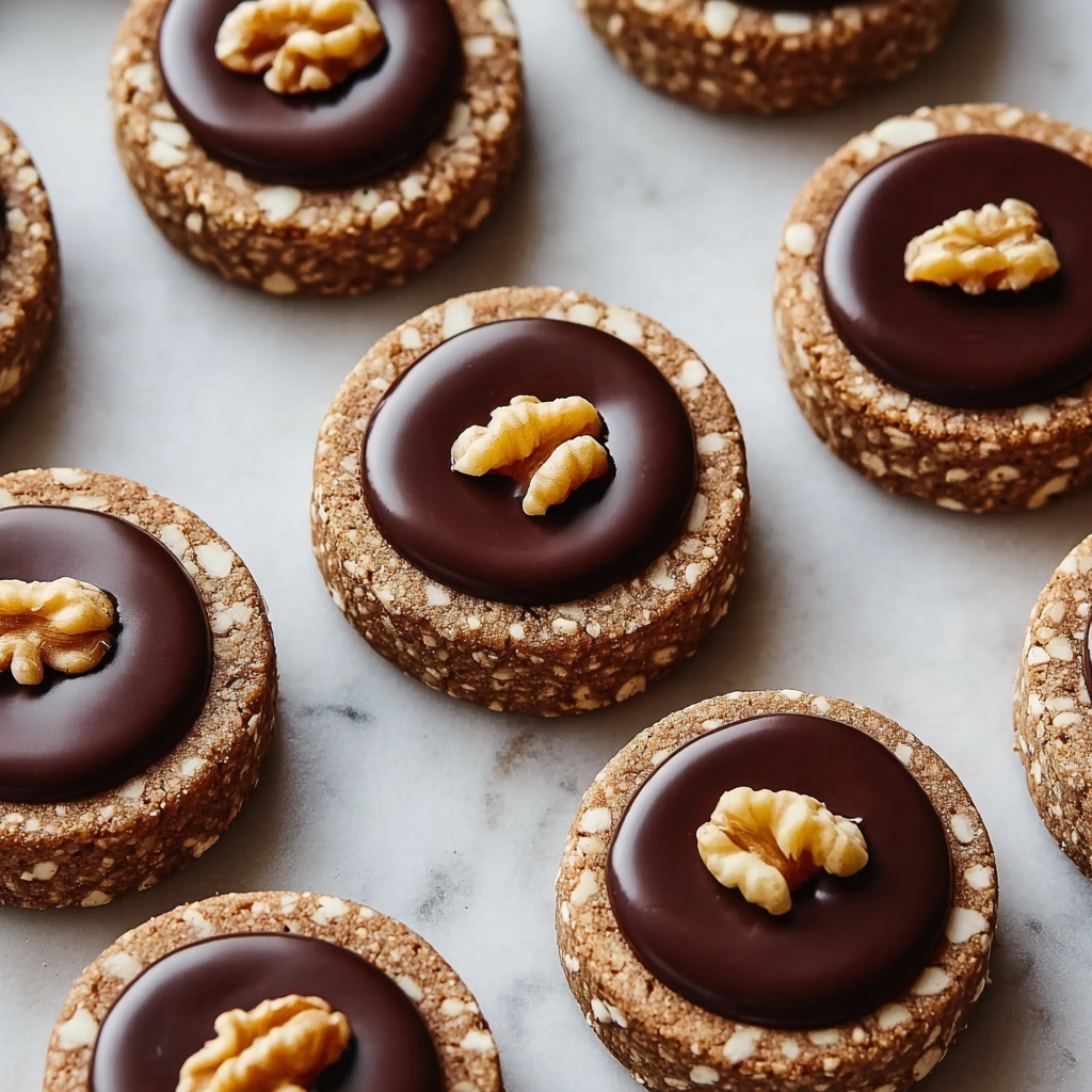 Chocolate Hazelnut Thumbprint Cookies Recipe - Recipe Image