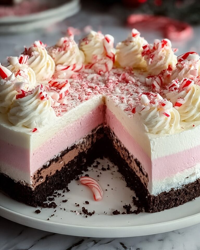 Ultimate Festive Peppermint Ice Cream Cake Recipe