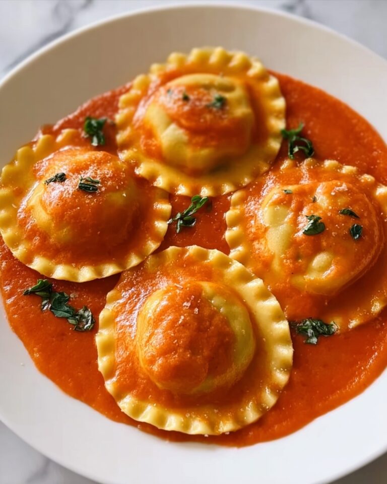 RAV-ear-IOLI (Meat Ravioli Ears) Recipe