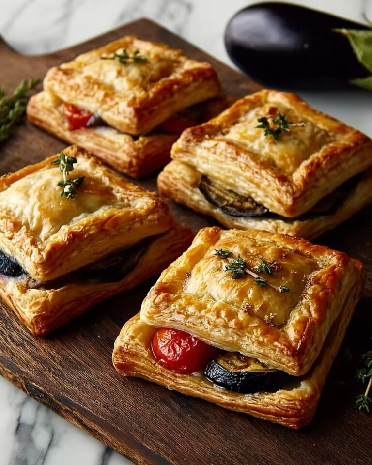 Ratatouille Hand Pies with Eggplant, Heirloom Tomato, & Cornmeal Crust Recipe