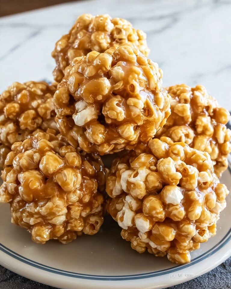 Caramel Popcorn Balls Recipe