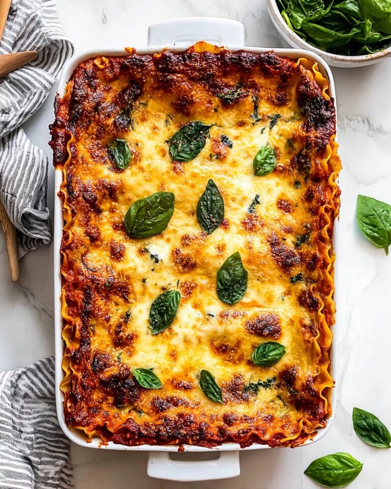 Pumpkin Spinach Lasagna Recipe