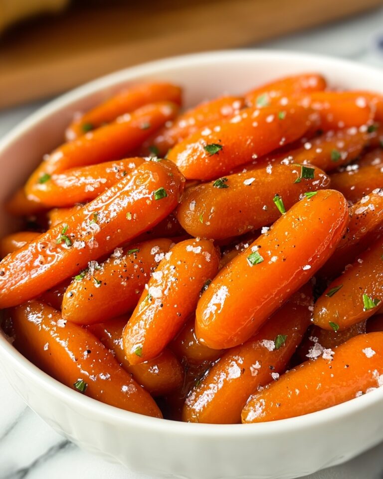 Slow Cooker Maple & Brown Sugar Glazed Carrots Recipe