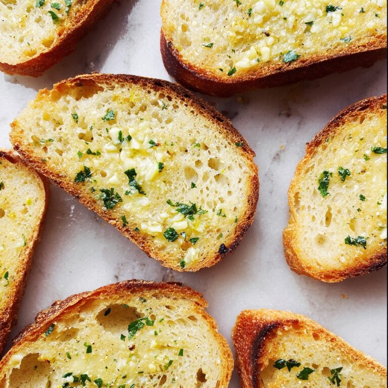 Gorgonzola Garlic Bread Recipe