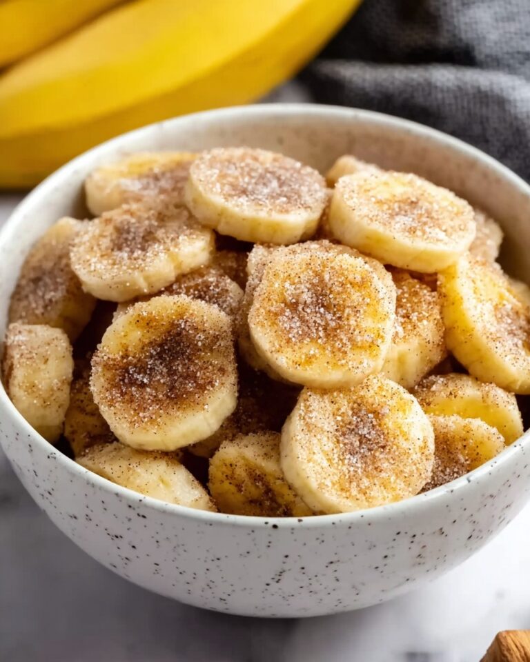 Cinnamon-Sugar Air Fryer Banana Chips Recipe