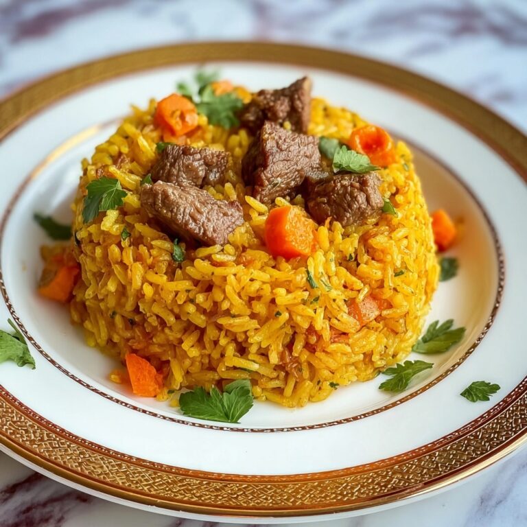 Uzbek Lamb and Carrot Pilaf Recipe