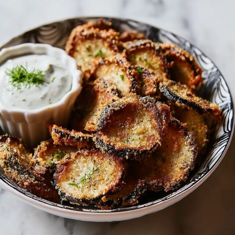 Keto Fried Sliced Mushrooms with Ranch Recipe