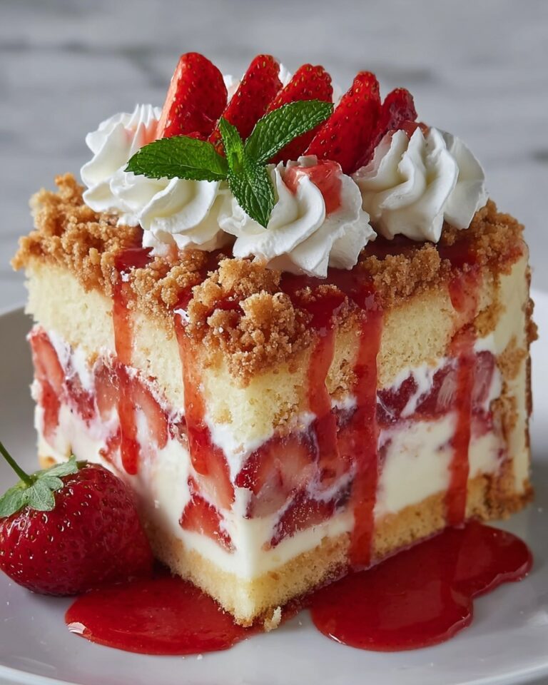 Strawberry Shortcake Cheesecake Recipe