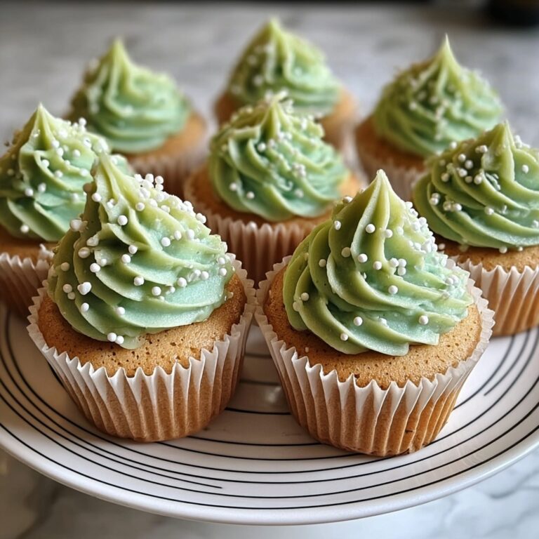 Matcha Green Tea Cupcakes Recipe