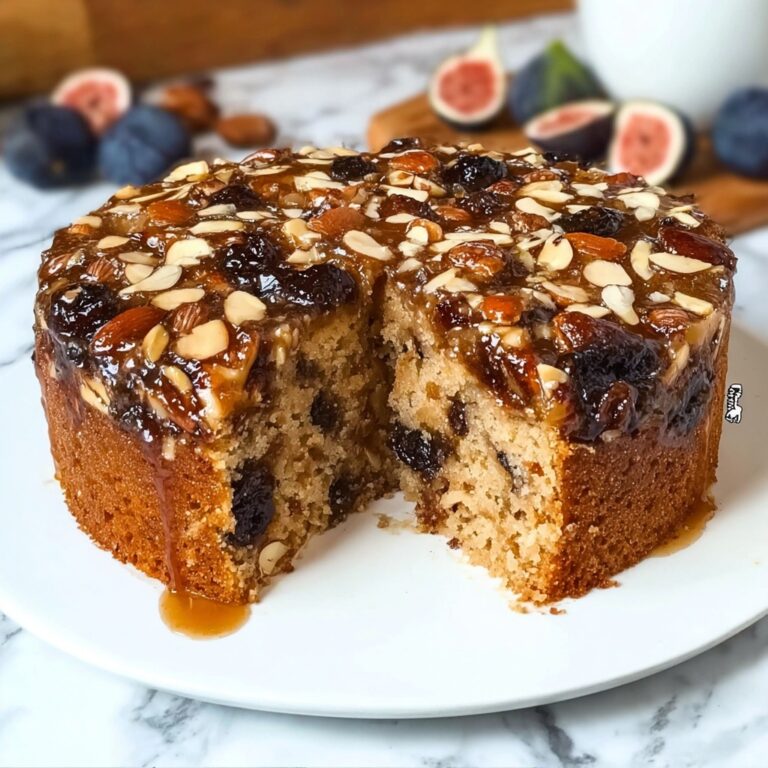 Fig, Almond, and Date Cake Recipe