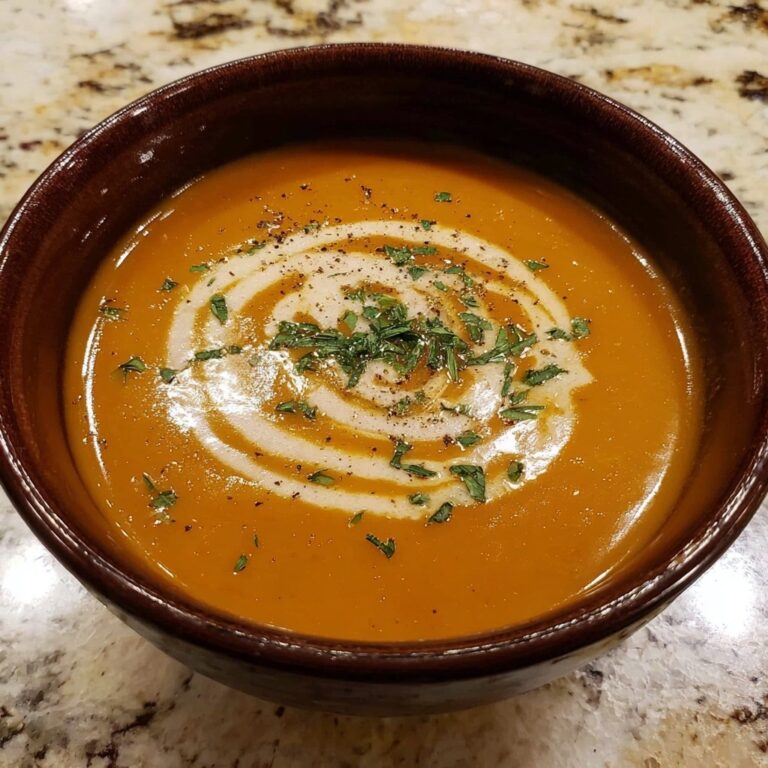 Roasted Sweet Potato and Apple Soup Recipe